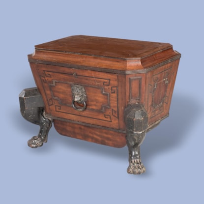 An Unusual Regency Period Wine Cellarette